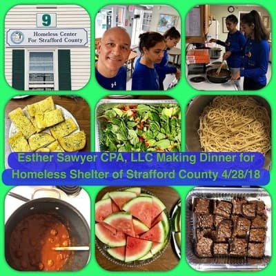 Cooking Dinner at HCSC 4-28-2018